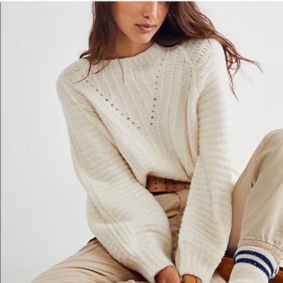 Free People knit pullover sweater - Picture 9 of 9